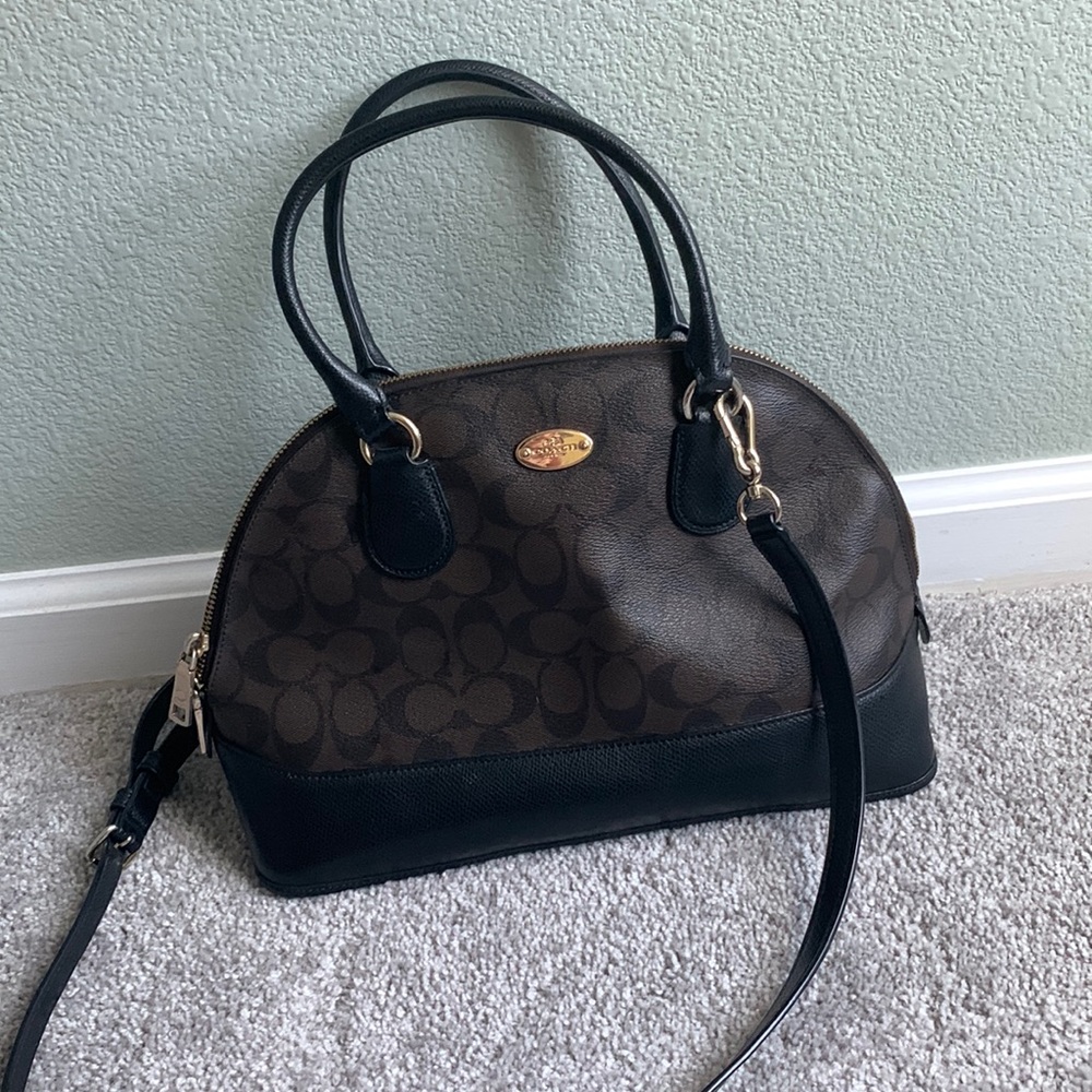 Coach Cora Dome Satchel Bag